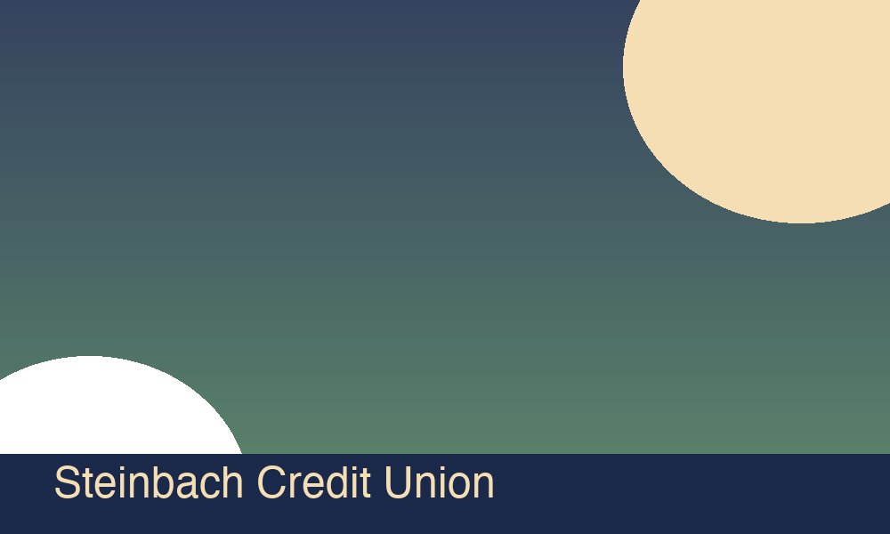 Steinbach Credit Union branch building with warm, welcoming storefront design